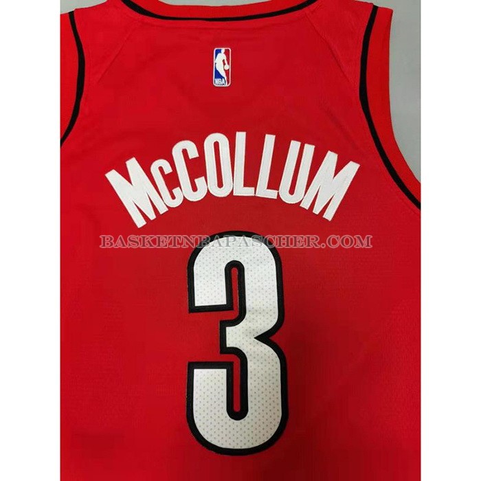 Maillot Portland Trail Blazers C.j. Mccollum Statement 2020-21 Rouge